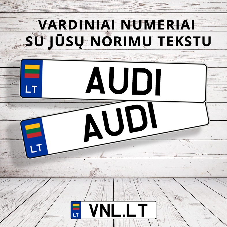 Suvenyriniai Vardiniai numeriai - Image 5