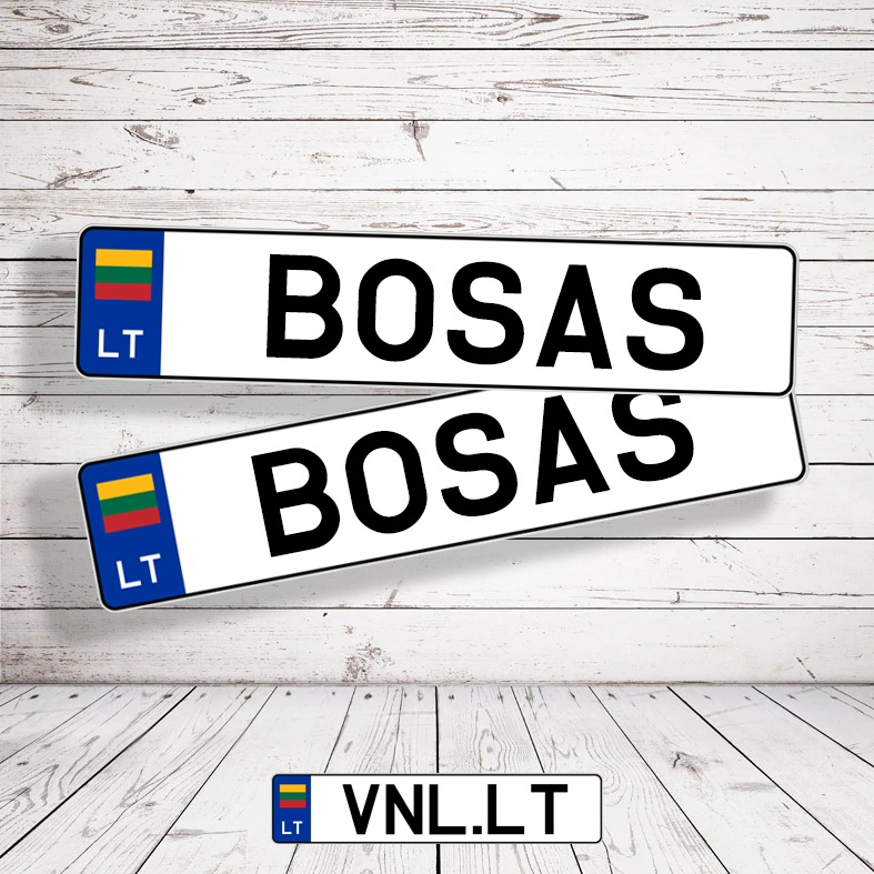 Suvenyriniai Vardiniai numeriai - Image 6