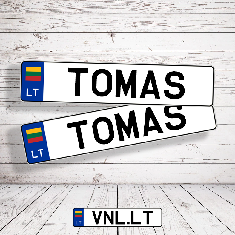 Suvenyriniai Vardiniai numeriai - Image 4